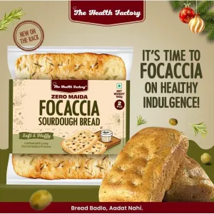 Zero Maida Focaccia Sourdough 