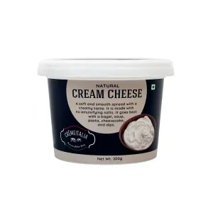 Natural cream cheese