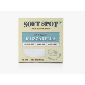 Soft mozzarella vegan cheese