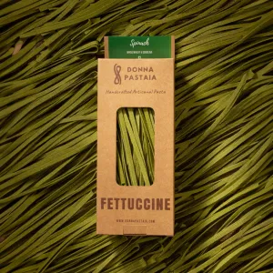 Spinach Fettucine