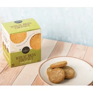 Wheat Bran Coconut Cookies