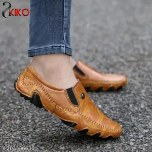 AKIKO GB Loafers - BROWN, Casual Shoes for Men