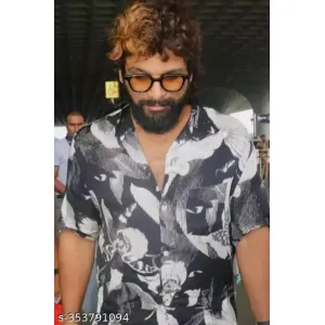  Allu Arjun Printed Shirt
