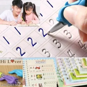 Sank Magic Practice Copybook and pen