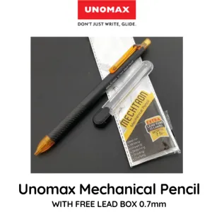 Unomax Mechanical Pencil (WITH FREE LEAD BOX 0.7mm)