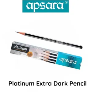 Apsara Platinum Extra Dark Pencil ( Box of 10) 