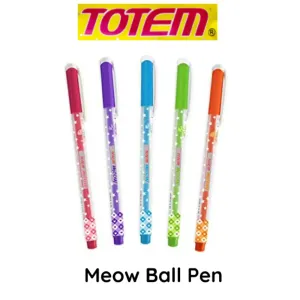 Totem Meow Ball Pen (Pack of 5) 