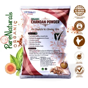 Top Quality Store Sandalwood Powder Pure Chandan Face Mask Acne Pimples  (100 g)
