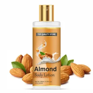 Almond Honey Deep Nourishing Skin Brightening Body Lotion (200Ml)
