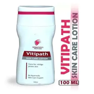Vitipath Lotion Maximum Absorption of UV Light. Promotes transfer of melanin to the skin