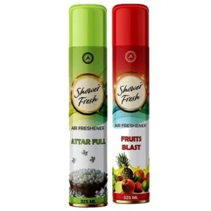 Shower fresh attar ful & fruit blast (325ml) pack of 2