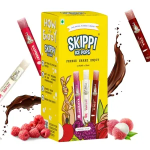 SKIPPI Ice pops 32ml pack of 12