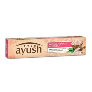 Lever Ayush whitening toothpaste with Rock salt 150 gram