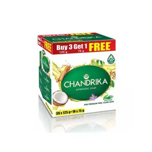 Chandrika soap buy 3 get 1 free