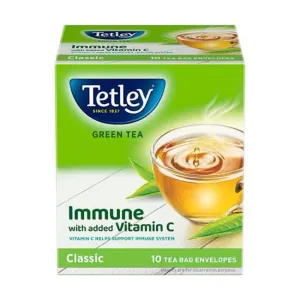 Tetley green tea classic 10 tea bags