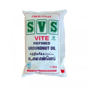 Svs (White) Groundnut oil 1 Ltr