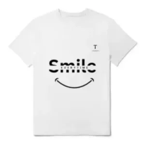 White T-shirt Smile