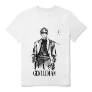 White T-shirt Gentalman 