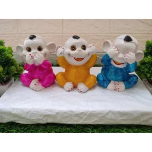 Gandhi monkey (3pcs set)