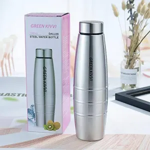 Stainless Steel Regular Bottle(1 Ltr)