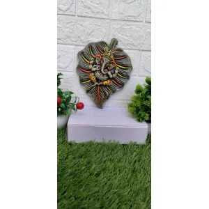 Small Ganesh Ji Plate With Patta.6