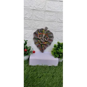 Small Ganesh Ji Plate With Patta.4