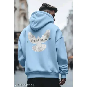 Mens Hoodie with both side prints