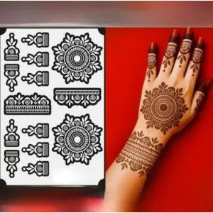 Mehandi Stencil - 1