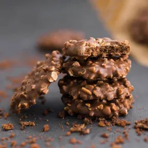 Choco Dip Nuts Cookies 
