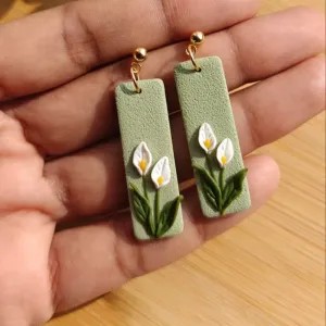 Flower earring 