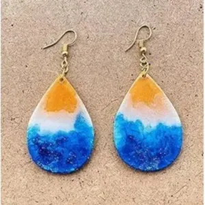 Sea theme earring