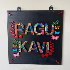Terracotta nameboard