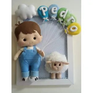 Customized felt Decor 