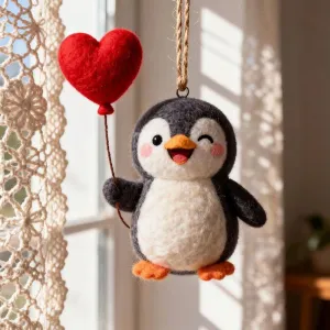 Penguin Hanging 