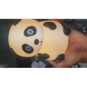 Panda with light changing 
