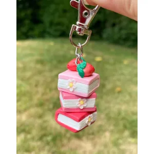 Books keychain 