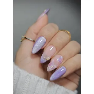 Lavender nails 