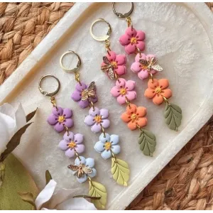 Flower keychain 