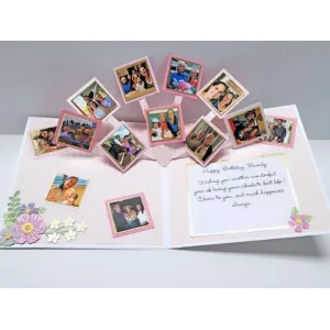 Popup photo cards
