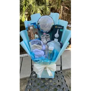 Boy baby bouquet 