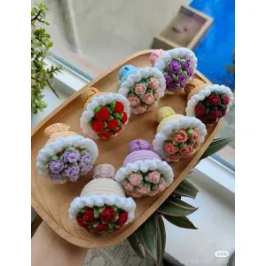 Mini Crochet bouquet 