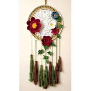 Flower hanging ring