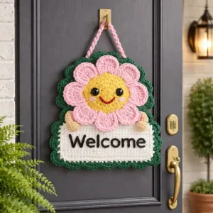 Welcome hanging 