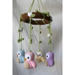 Birds hanging 
