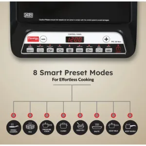 Prestige
1600 W Induction Cooktop Push Button (Black, PIC 20 NEO)
