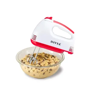 Divya 100 W White Hand Blender, Stand Mixer, Electric Whisk (HP-100)