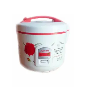 Asain IA-108DLX 3 in 1 Rice Cooker, Food Steamer (1.8 L, Multicolor)