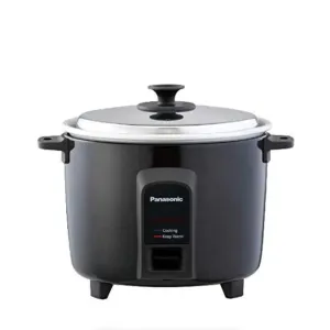 Panasonic SR WA 22H BBW 1.8L RICE COOKER Food Steamer, Rice Cooker (2.2 L, Black)