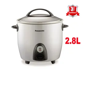 Panasonic SR G 28 2.8L RICE COOKER Food Steamer, Rice Cooker (2.8 L, Silver)