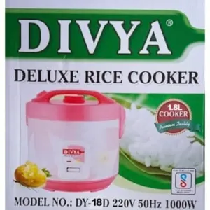 Divya Deluxe Rice Cooker-1.8 Ltr.